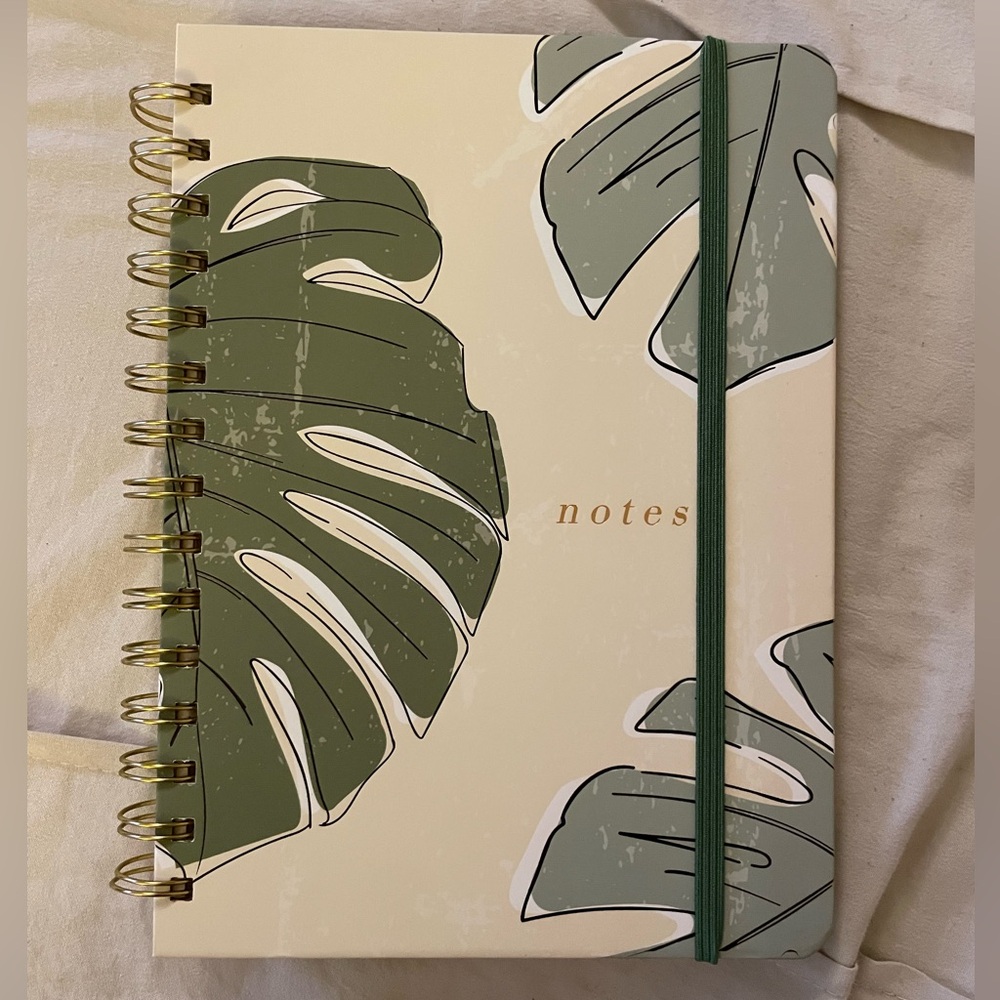 Tropical spiral notebook. Brand new without tags